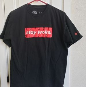 Stay Woke t-shirt size M
